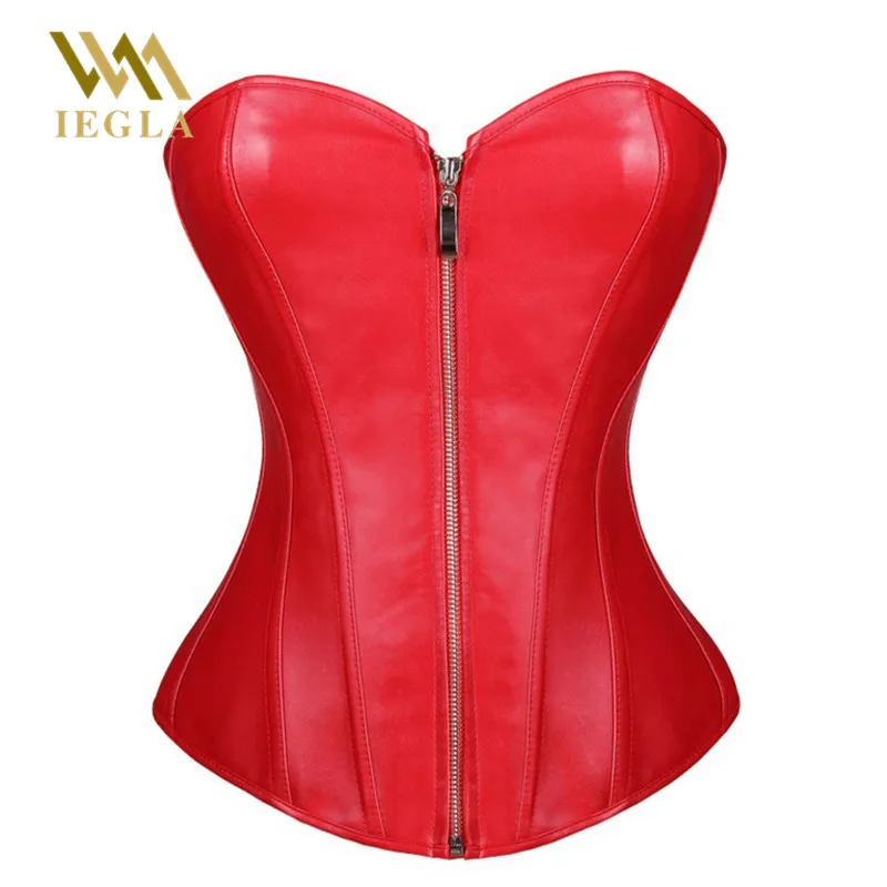 Женский кожаный корсет rs из латекса для похудения Красная форма ремня|Топы| |