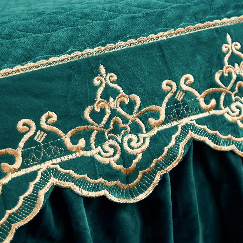 Бархатное теплое постельное белье наволочки 1/3 шт. однотонное плотное принцессы