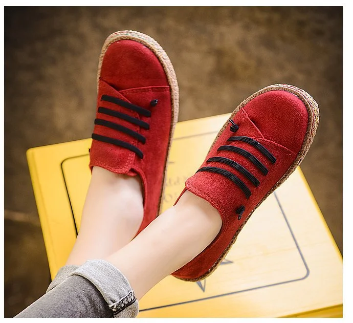 Туфли женские кожаные с круглым носком Мокасины лоферы плоская подошва на