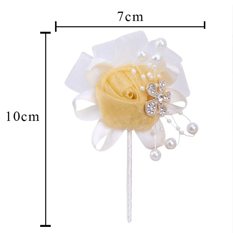 Корейский стиль Новый светильник Золото жениха костюм штырь отворотом невесты