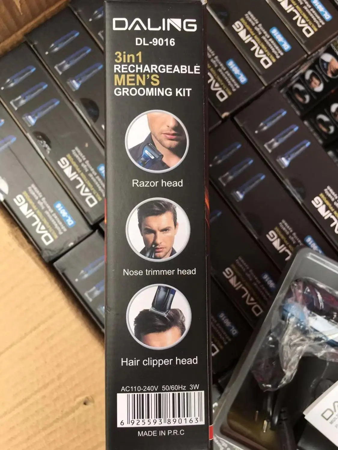 

3 in1 Men's electric shaver clean face trimmer rechargeable electric shaver men's beard trimmer head full men shaving machine