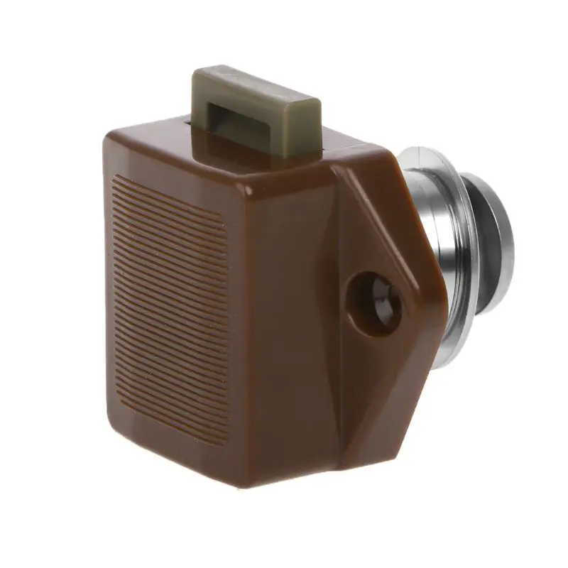 

2021 New Mini Push Button Boat Mortorhome Showcase Door Catch Lock RV Caravans Yacht Furniture Drawer Cabinet