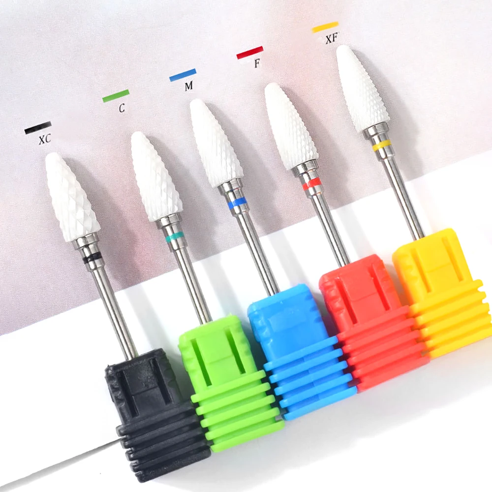 1 шт. круглые фрезы для маникюра 3/32 дюйма | Инструменты