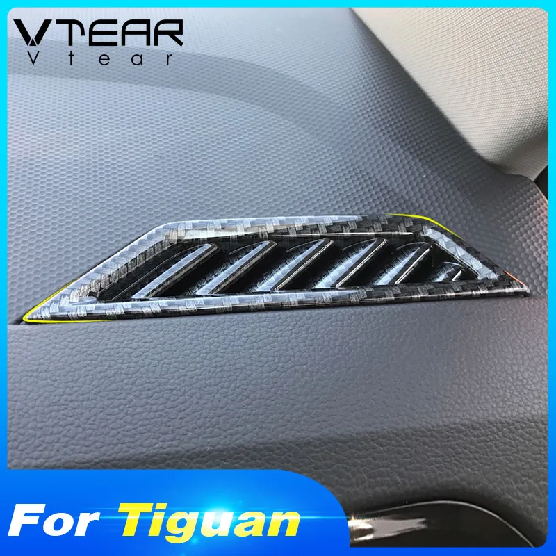 Vtear для Volkswagen VW Tiguan тигуан 2020 2019 2018 молдинги салона подлокотник заднего сиденья