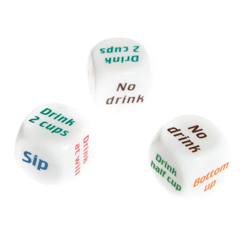 2 шт. 20 мм 25 питьевой вина английские игральные кости взрослого бар азартные игры