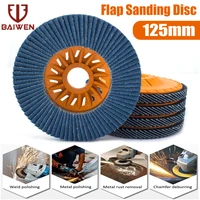 2 10pcs flap discs 125mm sanding grinding wheel 60 grit sander blades for angle grinder polishing wood metal and plastic
