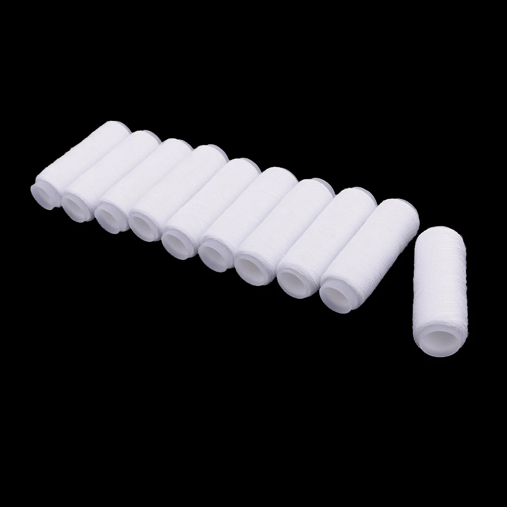 Набор джинсовых нитей 10 катушек прочная Толстая швейная нить из полиэстера для