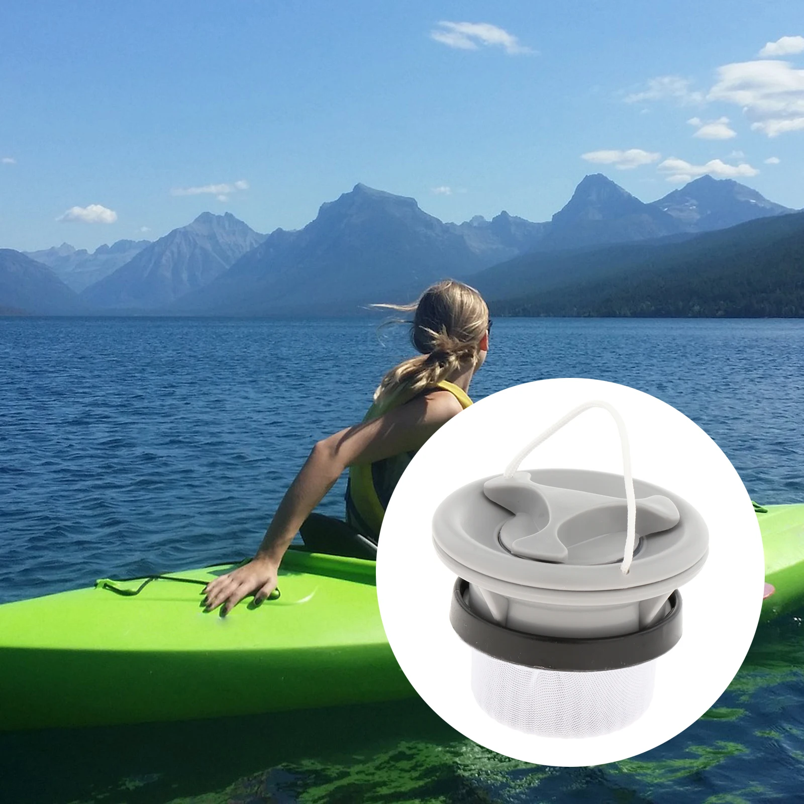 6 Holes Kayak Air Valve Inflatable Boats Board Surfboard Valves Canoe Pump Adaptor for Airbed | Спорт и развлечения