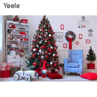 yeele interior christmas tree photocall living room sofa toys photography backdrop photographic backgrounds for photo studio