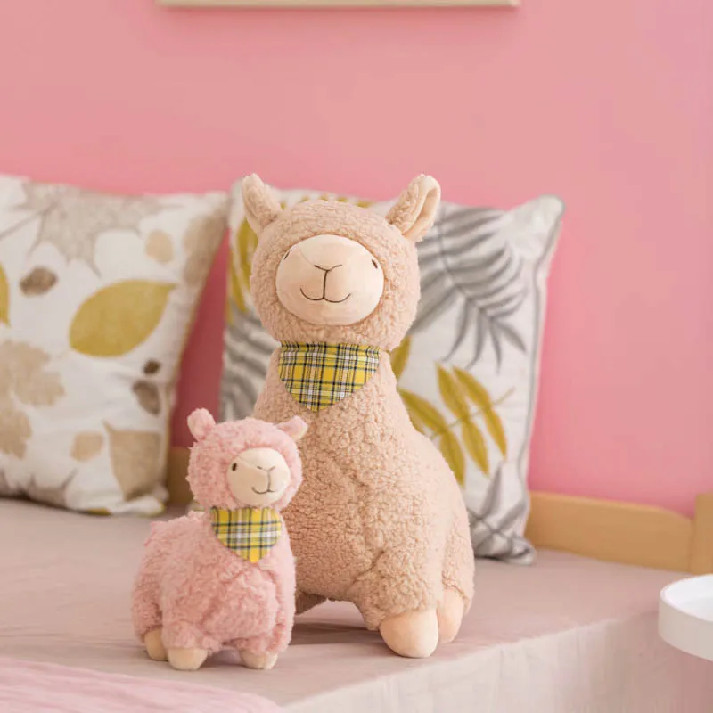 

25/45CM Plush Toys Cute Alpaca Stuffed Animal Toy Soft Plush Alpaca Dolls Stuffed Baby Children Kids Birthday Doll Gift