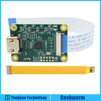 raspberry pi hdmi to csi 2 adapter board with 15 pin ffc cable hdmi input supports up to 1080p25fps