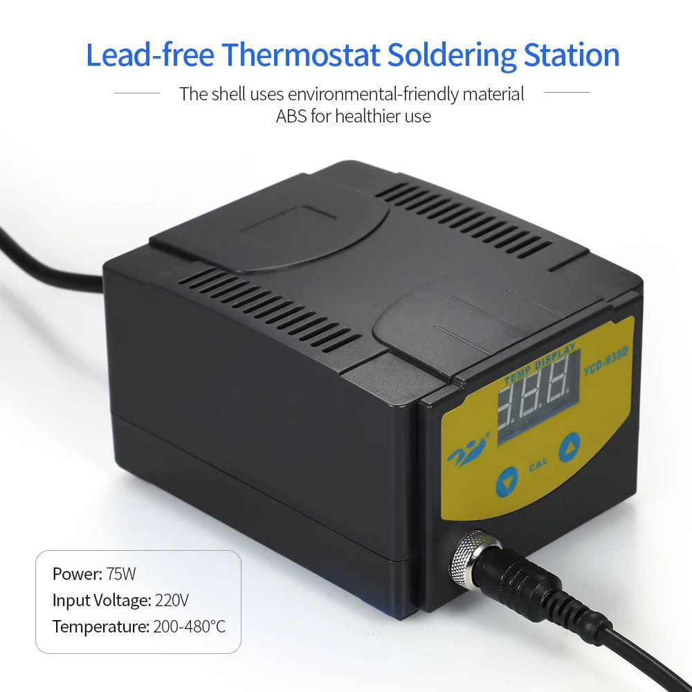 Интеллектуальная паяльная станция паяльник сварочные инструменты 75 Вт цифровой