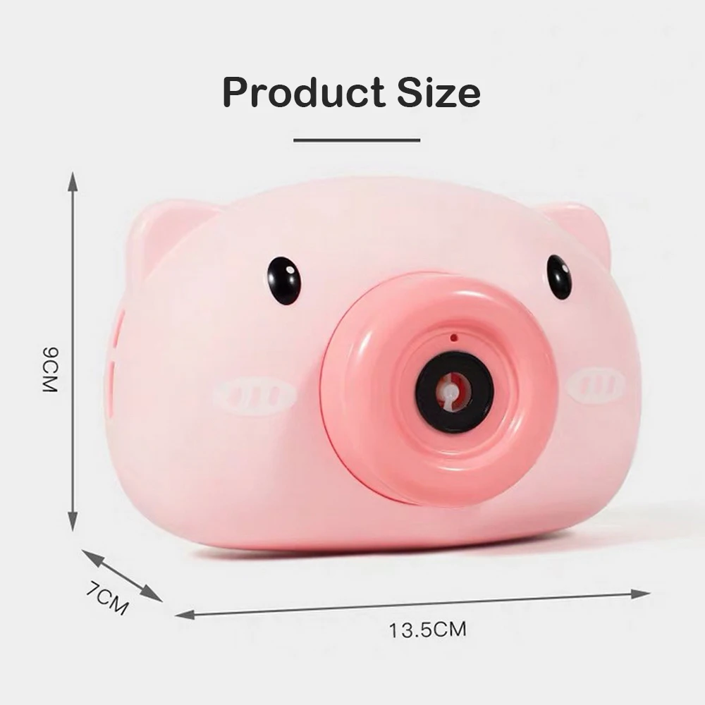 Children Magic Music Camera Bubble Toys Cute Automatic Blower Machine Tools For Kids Toy Baby Spielzeug | Игрушки и хобби