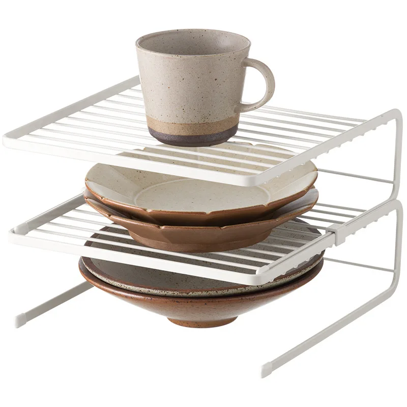 

Dish storage rack can be stacked cabinets dish rack drain rack kitchen tableware dish rack layered rack