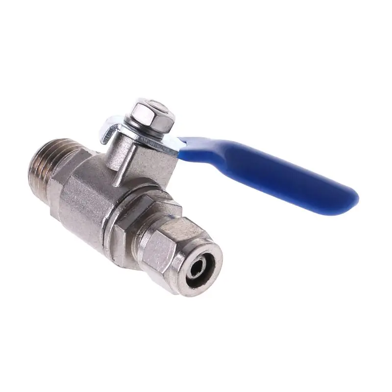 Water Purifier Reverse Osmosis Tee Inlet Ball Valve Set 1/2" BSP To 1/4" Tube |