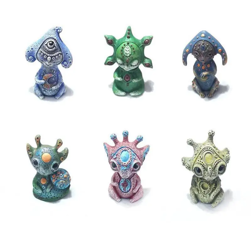 

Kawaii Elf Statue Handmake Creatures From A Fantasy World Resin Elf Ornament Outdoor Garden Figurine Home Decor Gift