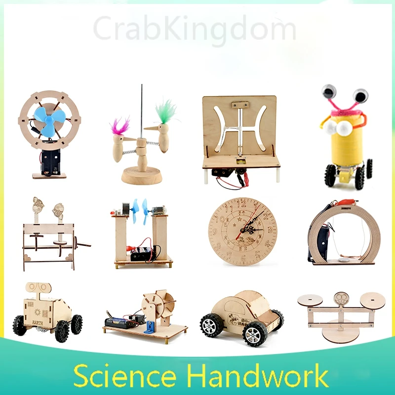 Научный эксперимент DIY ручная технология дерева креативное производство работа