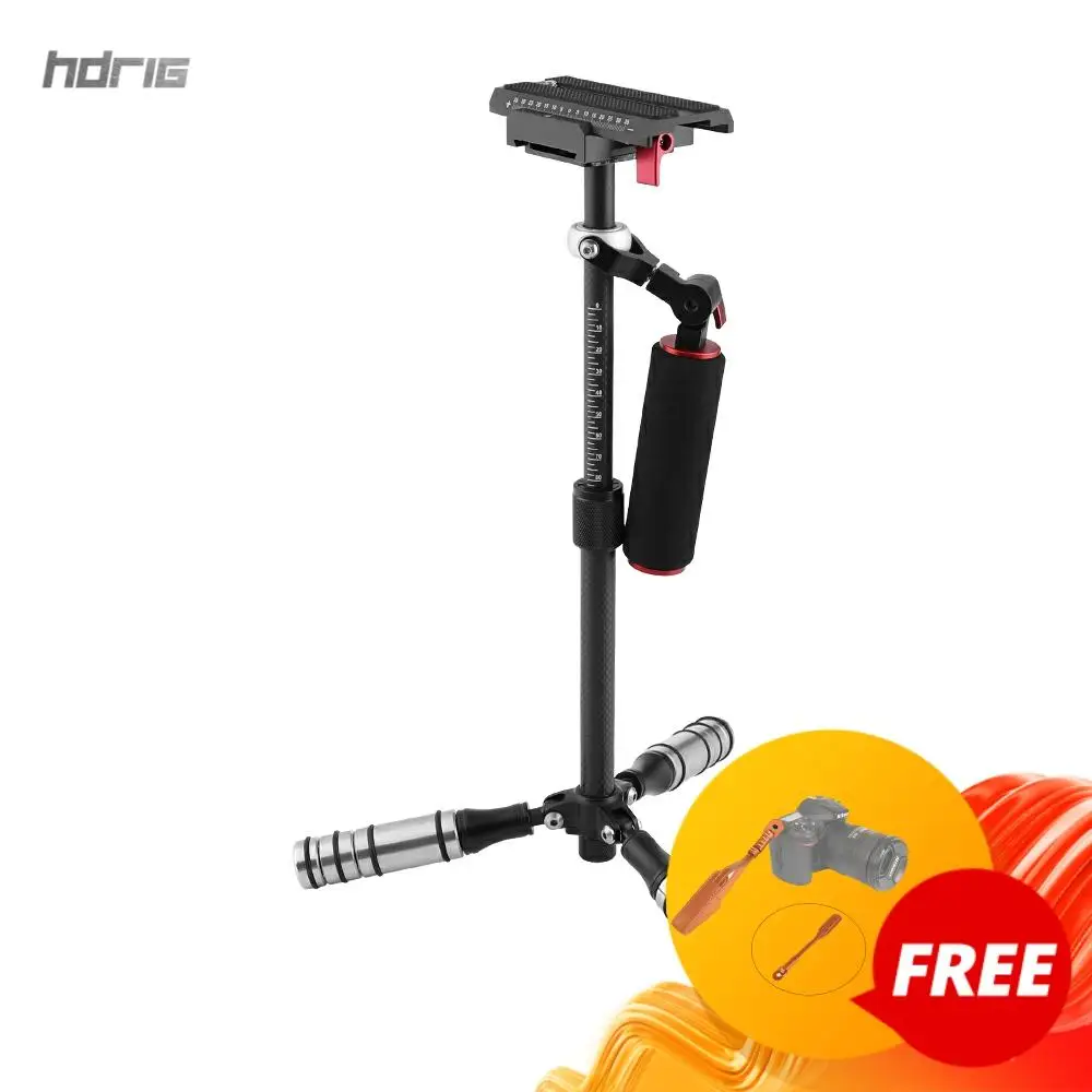 HDRIG небольшой SLR Ручной Стабилизатор DV камеры для Steadicam мобильный телефон Sony A7