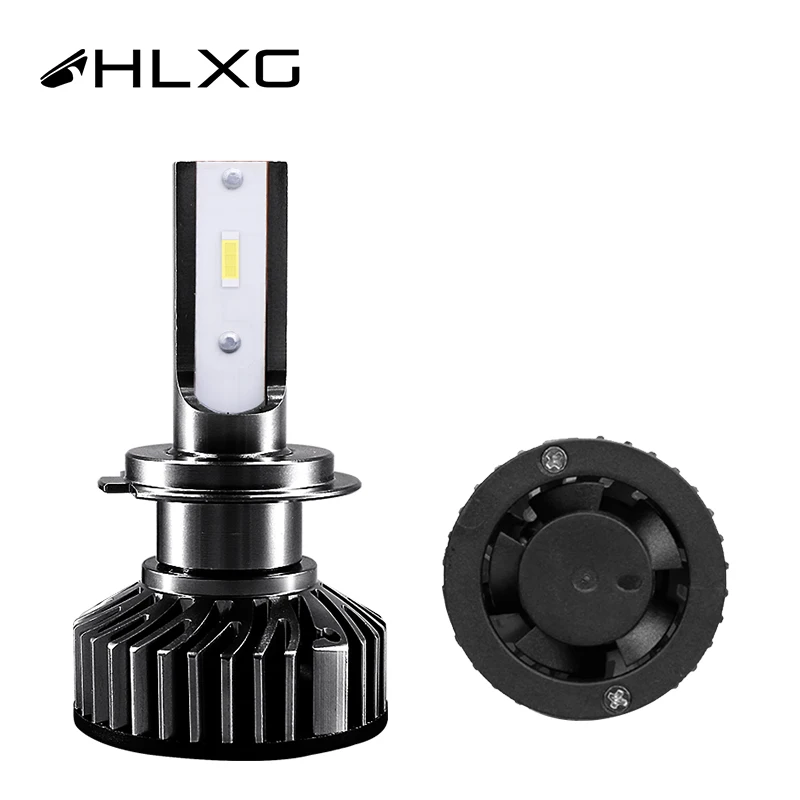 H7 светодиодный 9005 HB3 9006 HB4 H4 H11 H8 H9 лампы CSP чипы налобный мини фонарь автомобилей