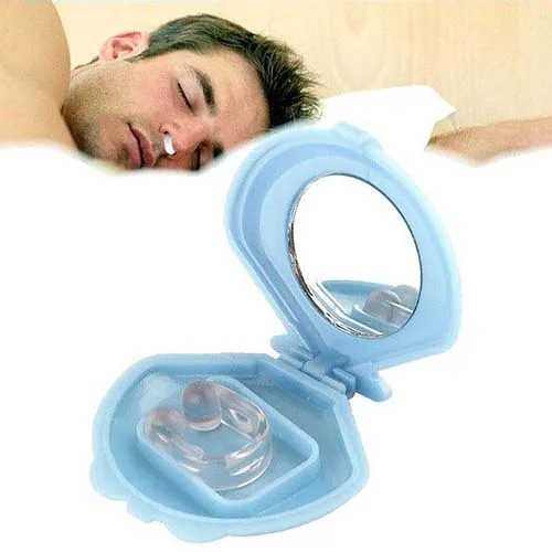 

Silicone Anti Snoring Nasal Dilator Stop Snore nose clip device Easy Breathe Improve Sleeping For Men/Women sleep Apnea Aid