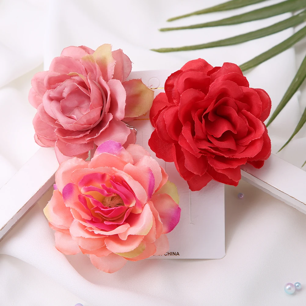 Женские аксессуары для волос M MISM Элегантные Заколки с цветком розы на лето|flower
