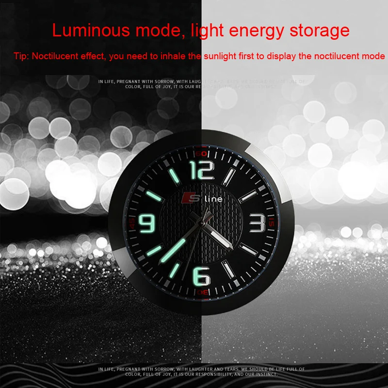 Автомобильные часы украшения интерьера авто Автомобильная приборная панель