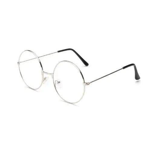 FOENIXSONG, мужские и женские очки для чтения, Gafas De Lectura, брендовые новые ретро очки, винтажные очки, черная Золотая оправа, HH1861 - Цвет оправы: Sunglasses silver