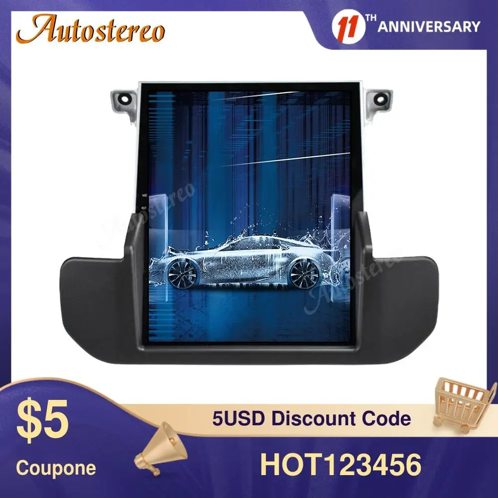 

For Land Rover Range Rover 2009-2016 Vertical Screen Android 9.0 Car GPS Navigation Headunit Multimedia Player Auto Stereo Radio