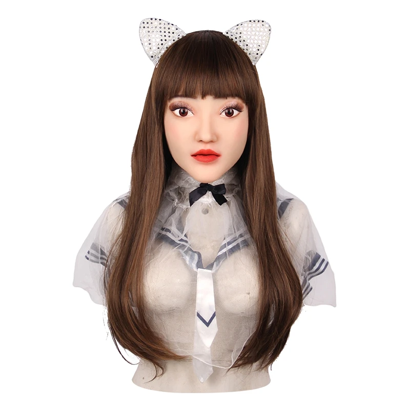 Sophia Face Mask Realistic Soft Silicone Female for Masquerade Halloween For Crossdresser Drag Queen Transgender 1G |