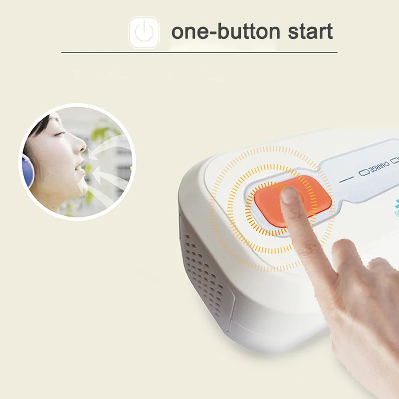 Высокое качество вентилятор авто CPAP BPAP очиститель дезинфектор 2200 мАч апноэ сна