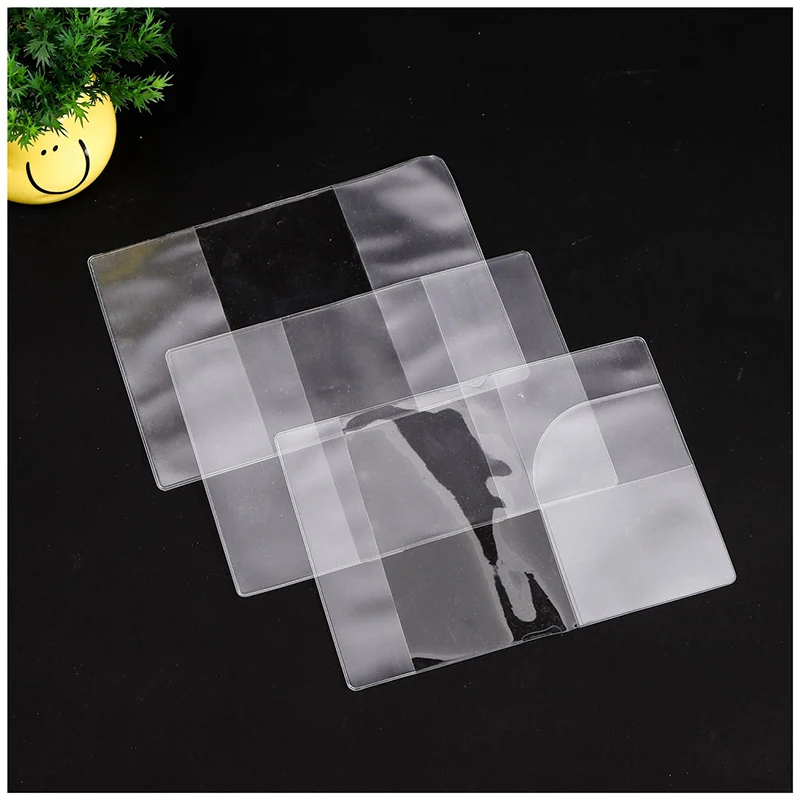 

Transparent Passport Cover Multi-card Matte Business Card Holder Credential Holder Purse Travel Accessories