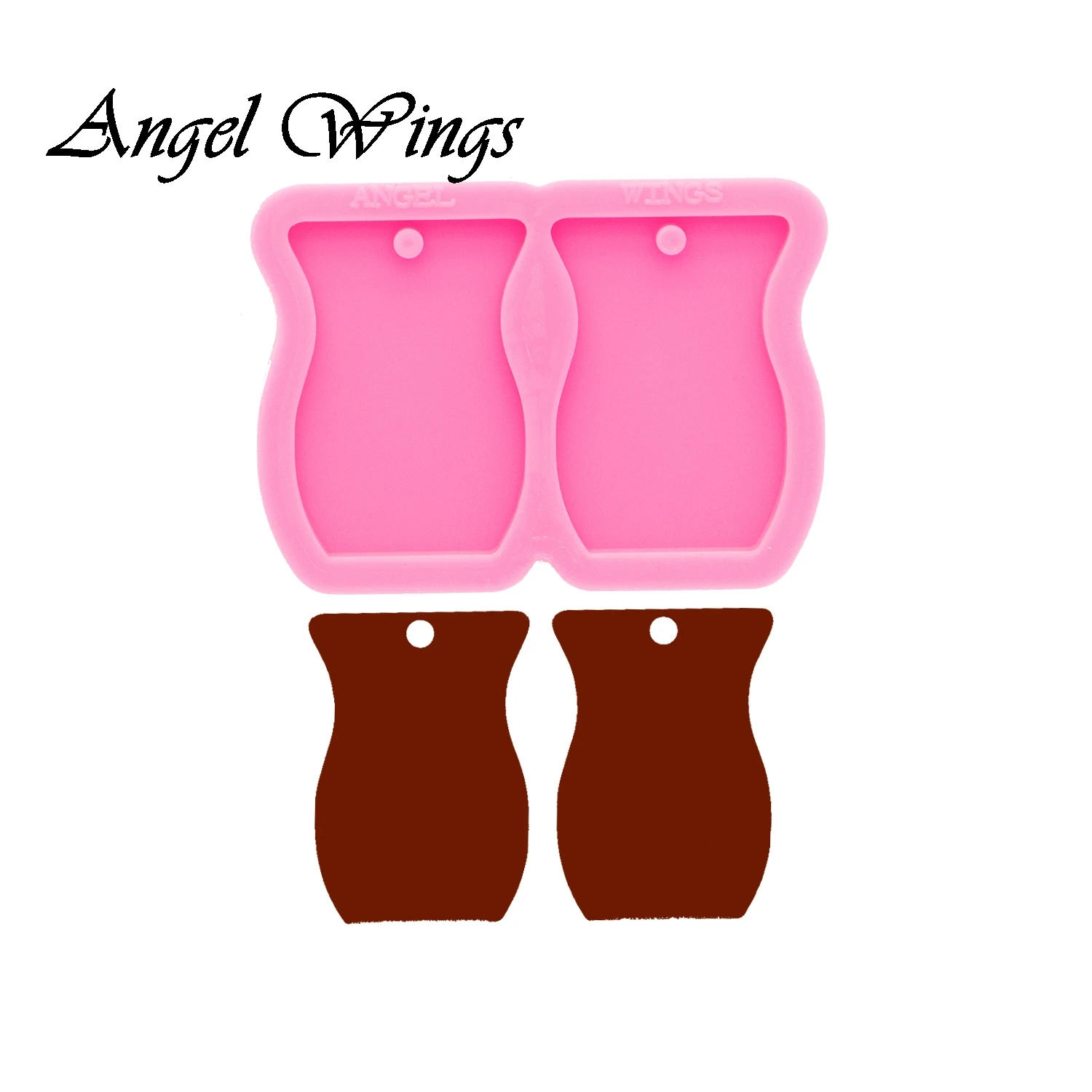 Блестящие полимерные серьги в форме вазы силиконовые формы банки глиняные