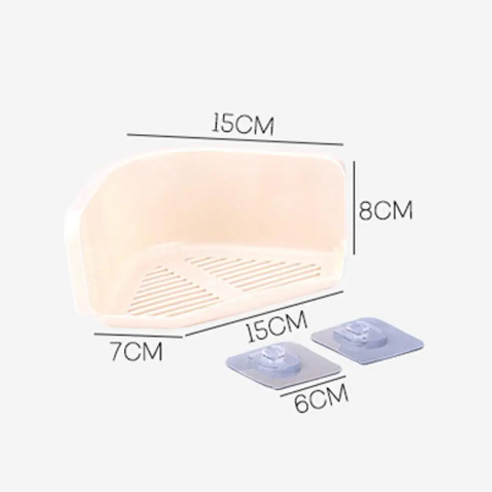 3 цвета Высококачественная пластиковая угловая стойка для хранения с бесшовный