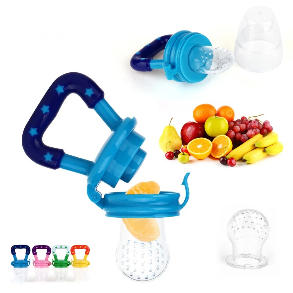 

1PCs Juice Squeezing Baby Teether Nipple Fruit Food Mordedor Silicona Bebe Silicone Teethers Safety Feeder Bite Food Teether