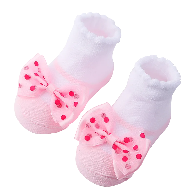

5 Pairs/lot Newborn Baby Socks Infant Cotton Socks Baby Girls Lovely Short Socks Clothes Accessories For 0-6,6-12,12-24 Month