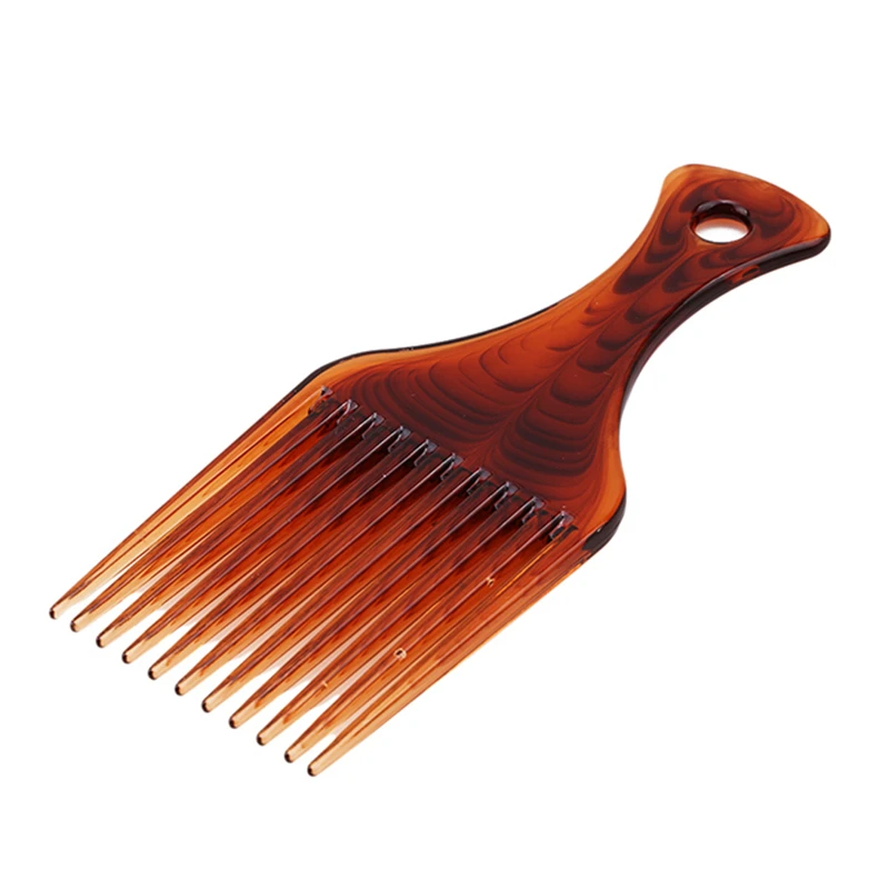 Винтажная модная пластиковая расческа для вьющихся волос профессиональная