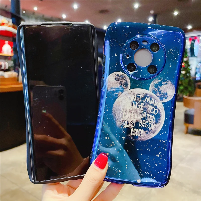 

Casteel Mickey Earth Series Soft TPU Case Cover For Huawei P30 P30 PRO P40 PRO MATE 30 PRO MATE 40 PRO Cases