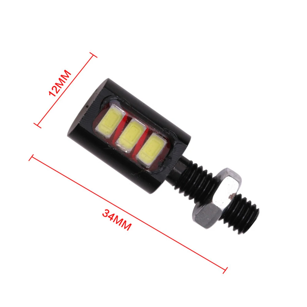 2 шт 12V 3W болт 5630 3SMD 3LED ФАРЫ для автомобиля мотоцикла номерного знака 7000 ~ 8000K |