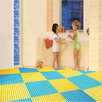 pvc bathroom non slip mat stitching can be cut bathroom kitchen waterproof household floor mat