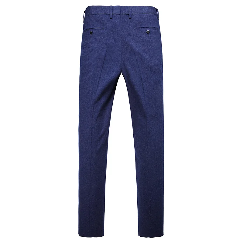 

New blue business casual suit suit for men's boutique bridegroom's best man's wear