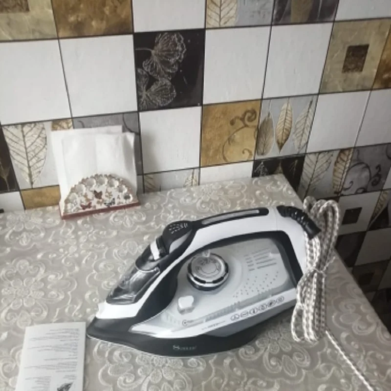 220V 2200W Железный Электрический паровой утюг сухой мокрой гладильная Plancha пар Para Ropa