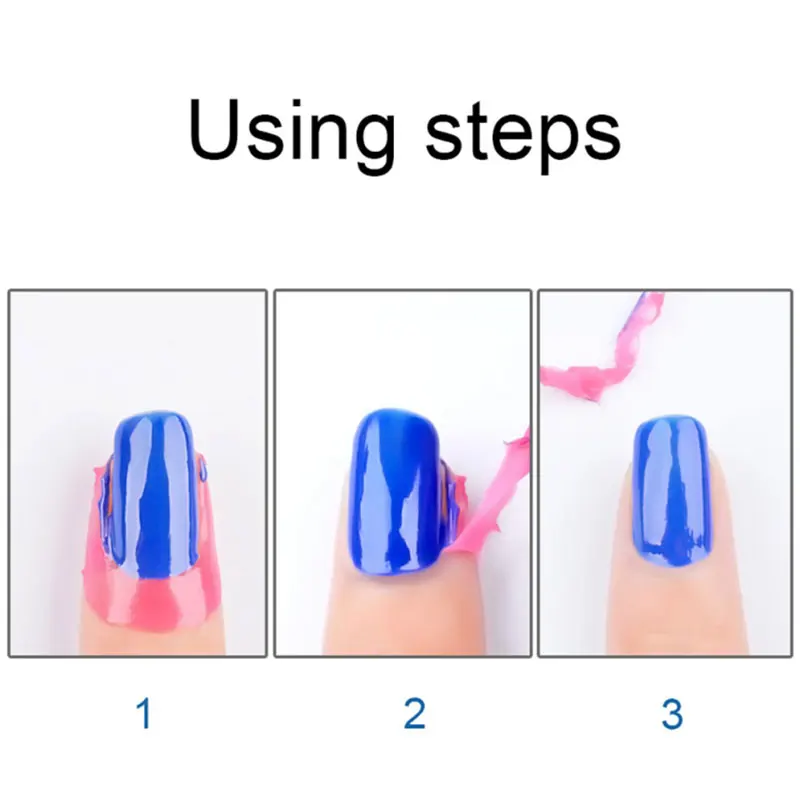 Лак для ногтей с защитой краев устойчивый к протечкам клей быстросохнущая