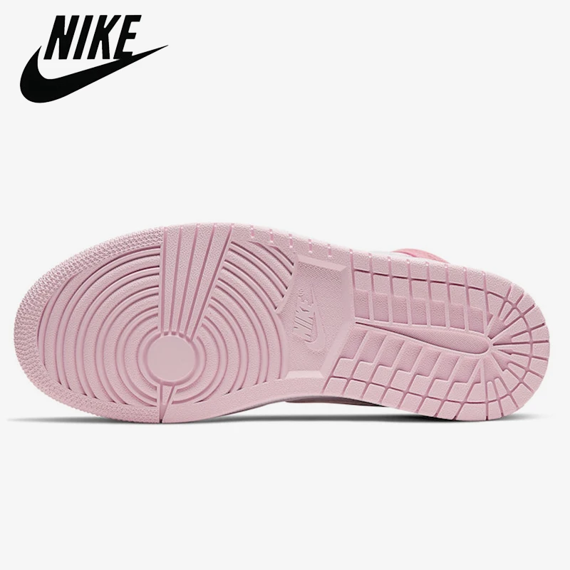 

Authentic NK Air AJ Retro 1 One AJ1 Digital Pink Familia Chicago Dark Mocha Women Men Basketball Shoes Sports Sneakers