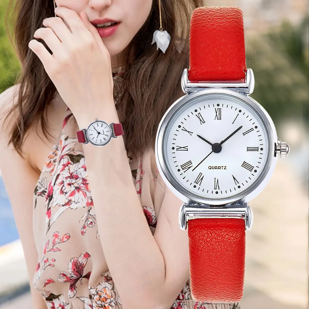 Женские наручные часы Orologio Donna модные с арабскими цифрами маленькие кварцевые