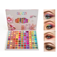 free shipping new 99 color eyeshadow pearly matte sequins easy to color not flying powder stage makeup make up