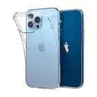 Ультратонкий Прозрачный чехол для iPhone 11 12 13 Pro Max XS Max XR X XS, мягкий силиконовый чехол из ТПУ для iPhone 11 12 13, задняя крышка, чехол для телефона
