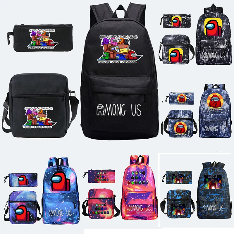 3D backpack Children Cartoon Anime School Bag laptop Rucksack Girl Boy Knapsack Unisex Waterproof Travel bag