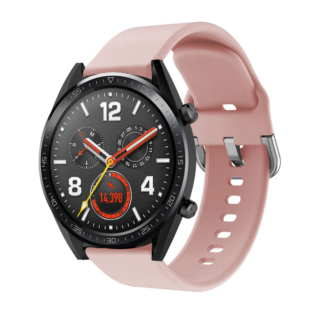 Силиконовый ремешок для часов Huawei Watch GT Active 46 мм волшебный браслет Honor наручных -