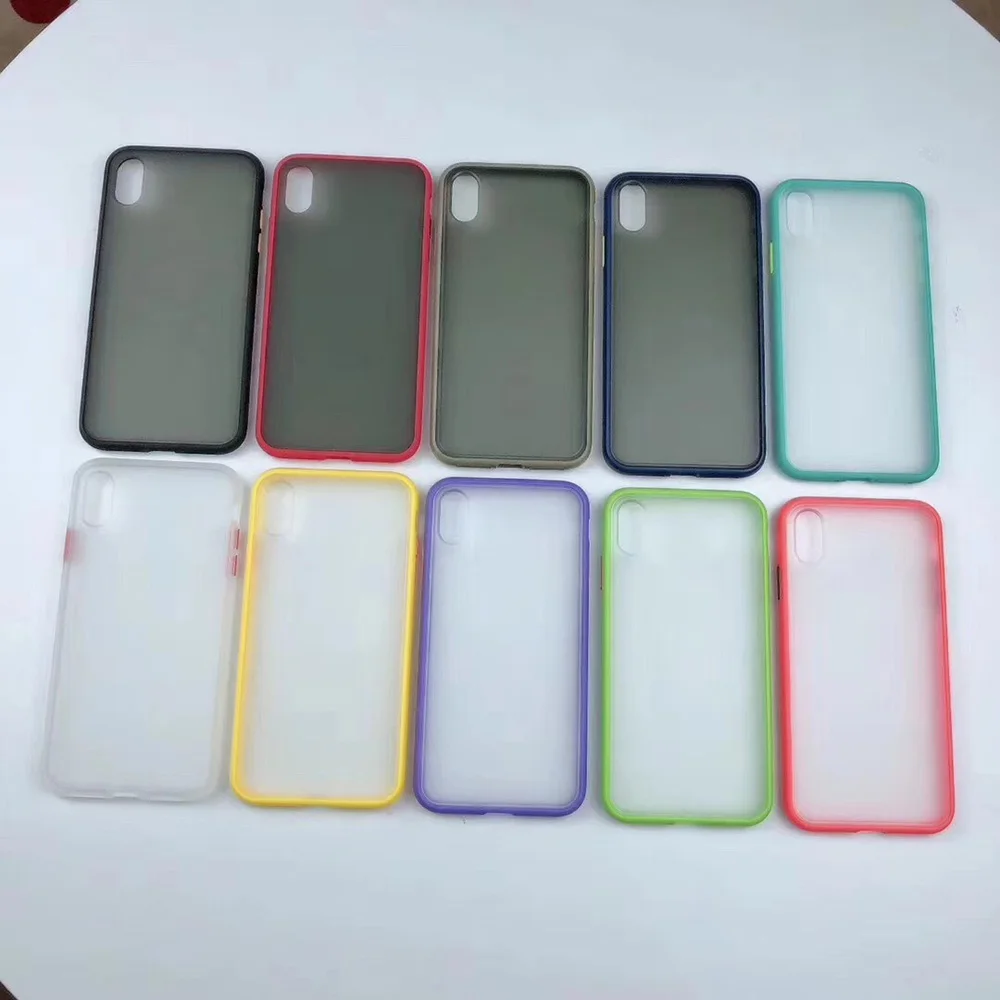 Frosted Phone Case For iPhone 11 Pro 6 6s 7 8 Plus X XS MAX XR Full Protection Matte Simple Antishock Back Cover Dustproof Plain | Мобильные
