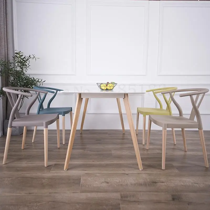 Современный простой стул для отдыха китайский роговой домашний дизайнерский y